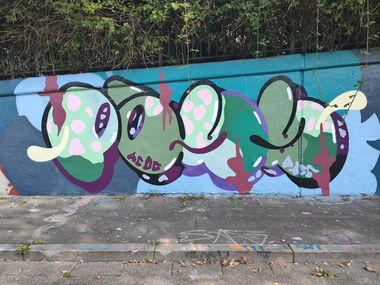 Graffiti Wall in Essen - Photo by Kico_one - Essen, Ruhrgebiet, Pass (2023)