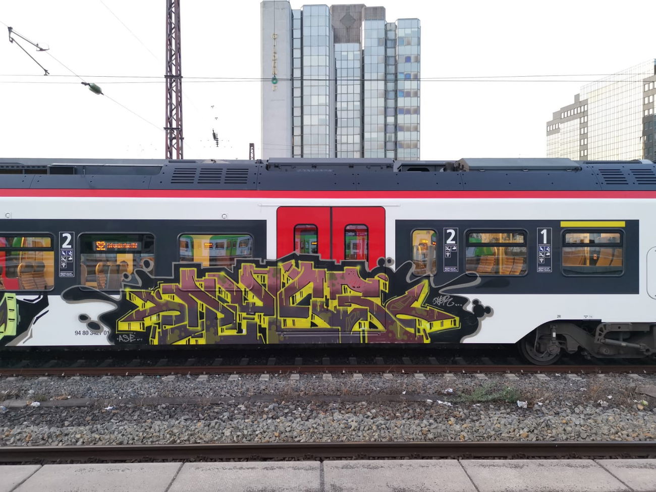 Graffiti Train in Essen - Photo by Kico_one (2025)