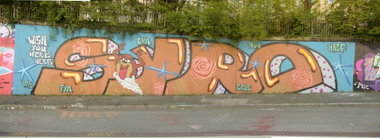 Graffiti Wall in Essen - Photo by Kico_one - Essen, NRW, Ruhrpott (2016)