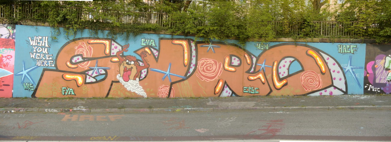 Graffiti Wall in Essen - Photo by Kico_one - Essen, NRW, Ruhrpott (2016)