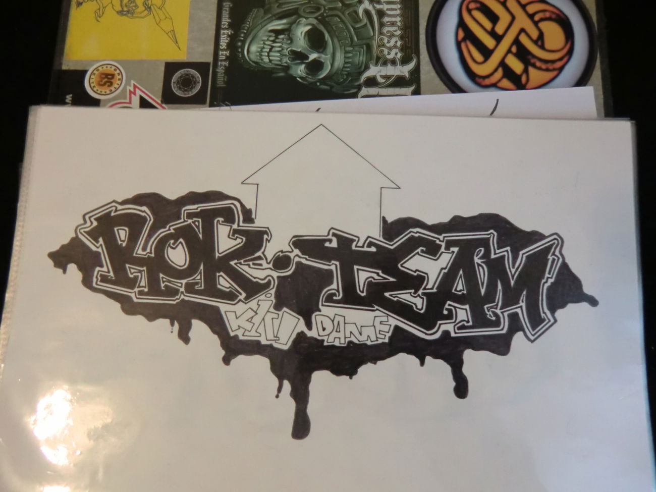 Graffiti Sketch in Essen - Photo by Kico_one - Essen, Nrw, Ruhrpott (1995)