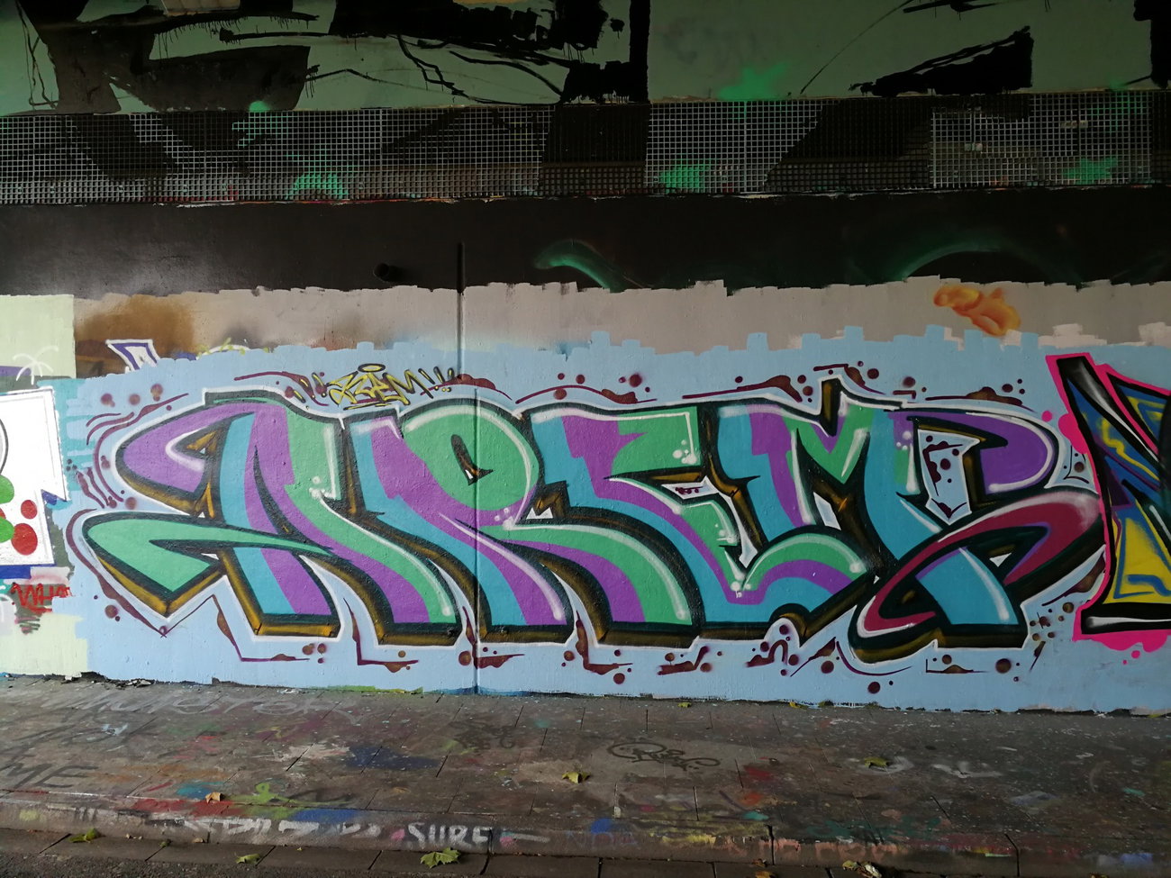 Graffiti Wall in Germany - Photo by Kico_one - Essen, NRW, Ruhrpott (2017)