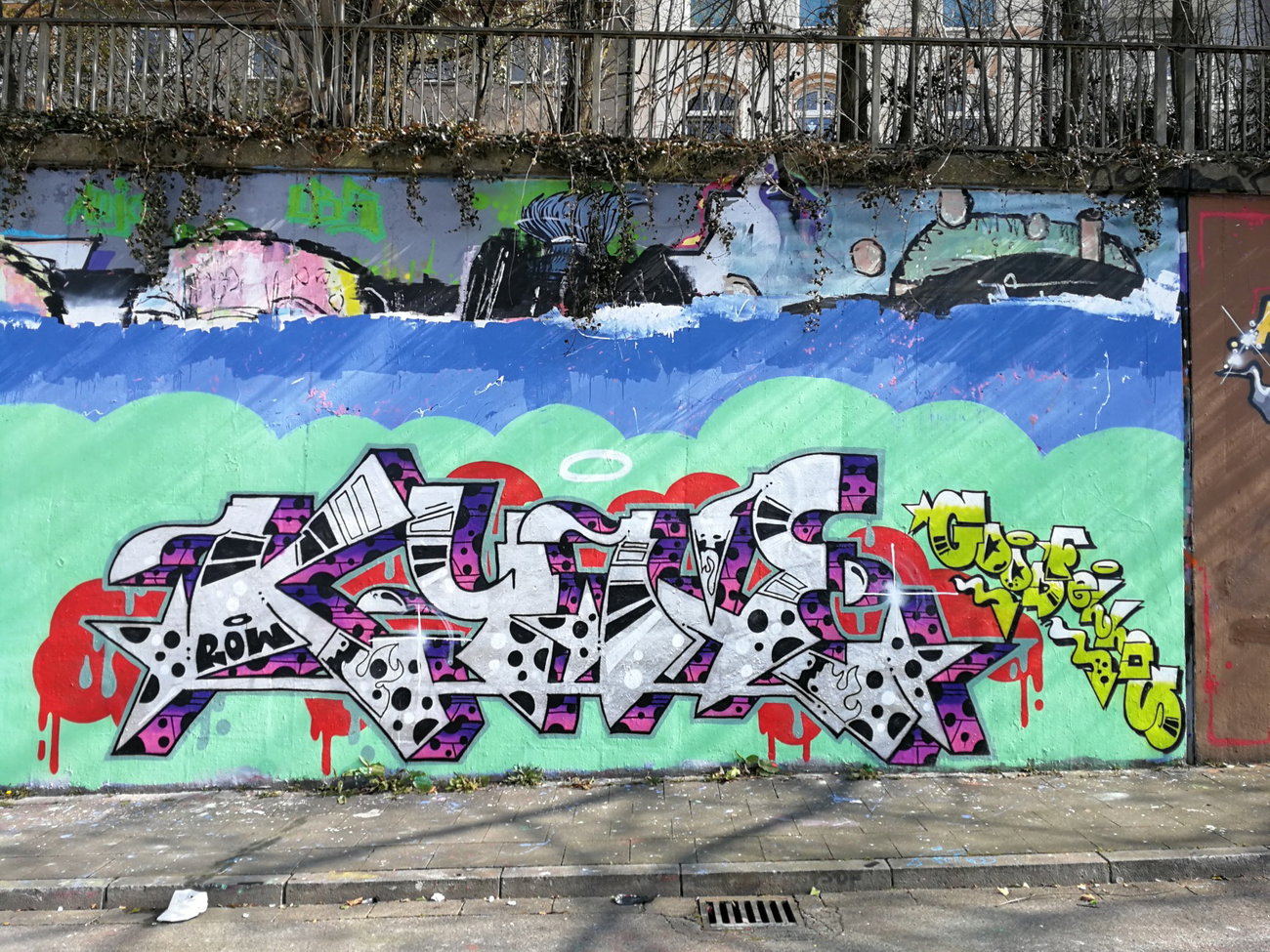 Graffiti Wall in Essen - Photo by Kico_one - Essen, NRW, Ruhrpott (2018)