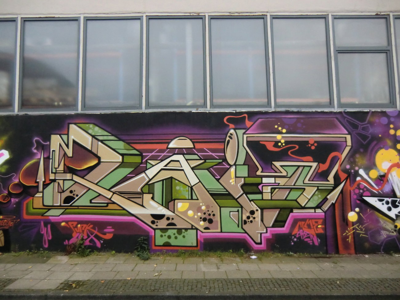 Graffiti Wall in Essen - Photo by Kico_one - Essen, NRW, Ruhrpott (2017)