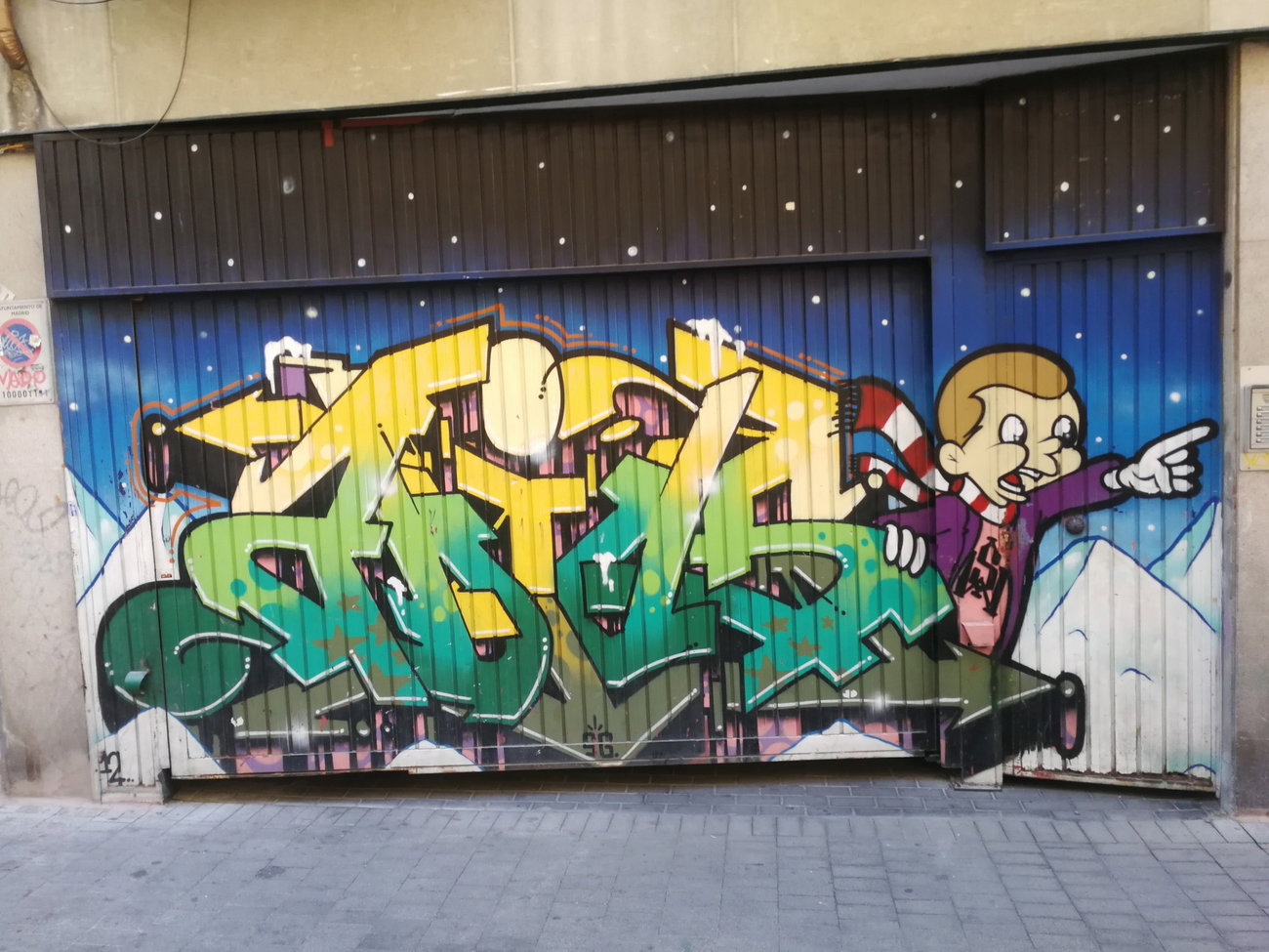 Graffiti Wall in Madrid - Photo by Kico_one - Madrid, Espana