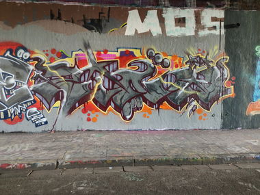 Graffiti Wall in Essen - Photo by Kico_one (2025)