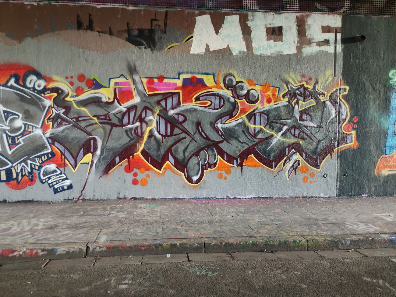 Graffiti Wall in Essen - Photo by Kico_one (2025)