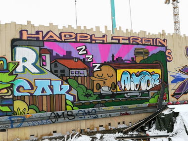 Graffiti Wall in München - Photo by Kico_one - München