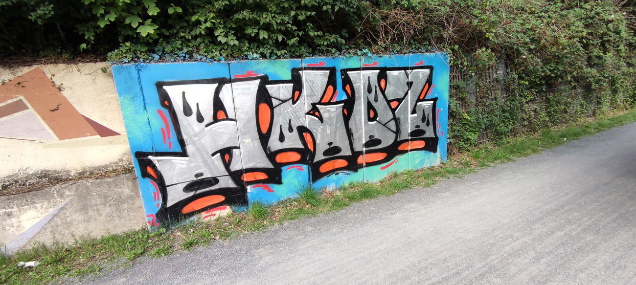 Graffiti Wall in Essen - Photo by Kico_one (2021)