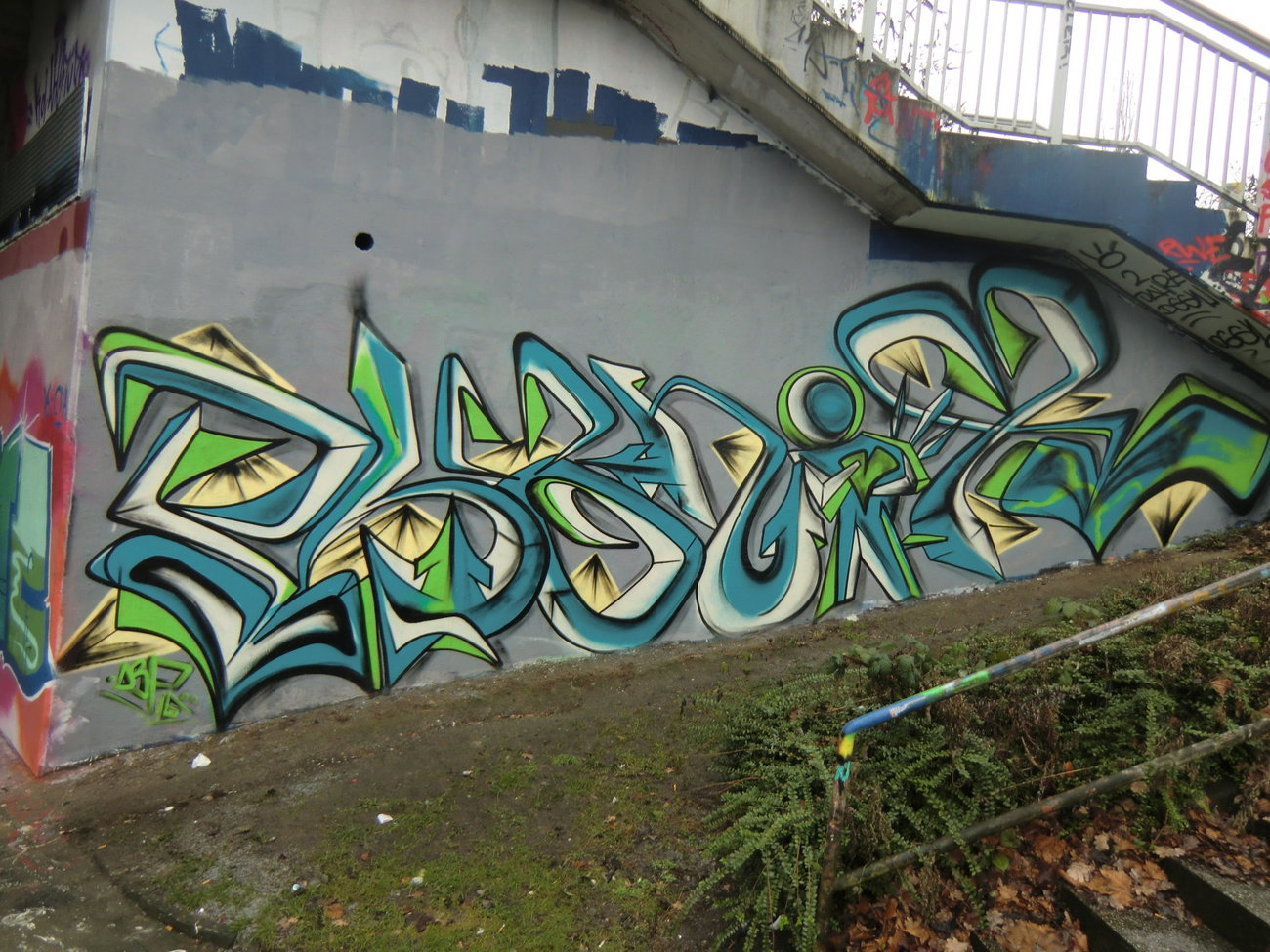 Graffiti Wall in Essen - Photo by Kico_one - Essen, Nrw, Ruhrpott (2016)