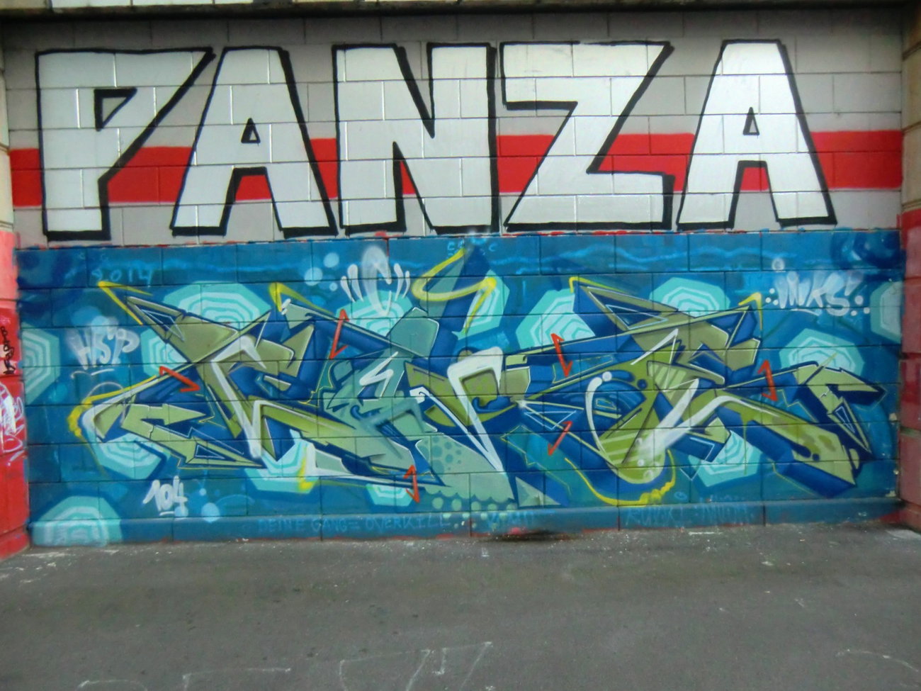 Graffiti Wall in Wien - Photo by Kico_one - Wien, Vienna, Austria