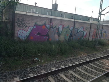 Graffiti Bombing in Düsseldorf - Photo by Kico_one - Düsseldorf, NRW, Cva