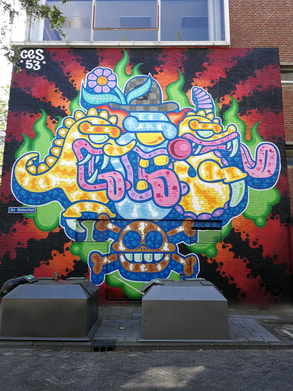 Graffiti Wall in Rotterdam - Photo by Kico_one - Rotterdam, Ces53, Legend