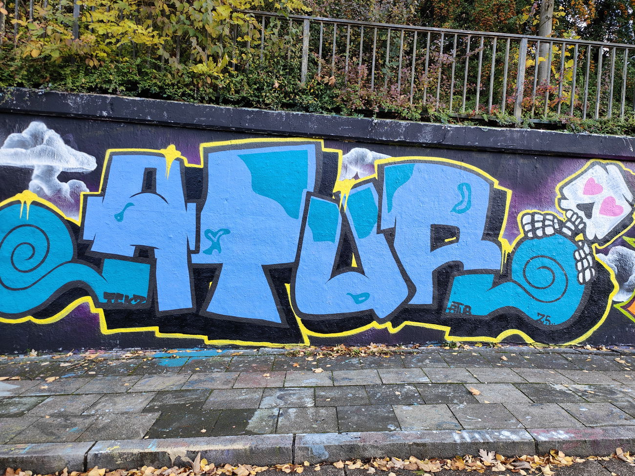 Graffiti Wall in Essen - Photo by Kico_one - Essen, Atru (2025)