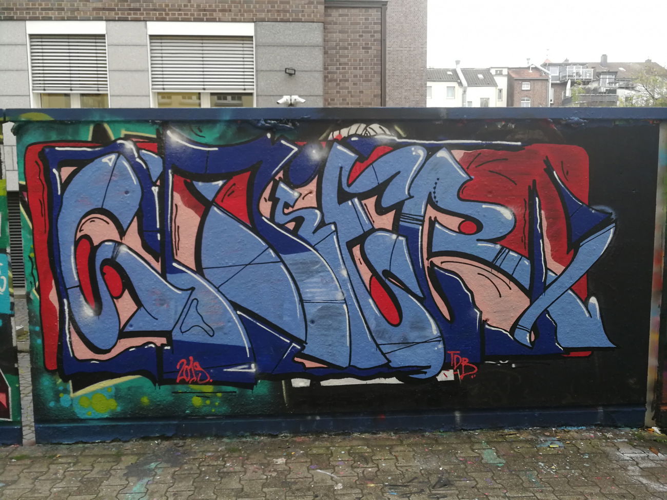 Graffiti Wall in Essen - Photo by Kico_one - Essen, NRW, Ruhrpott (2019)