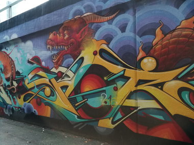 Graffiti Wall in München - Photo by Kico_one - München