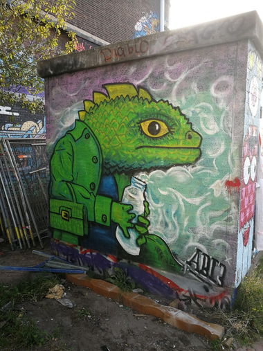 Graffiti Wall in Amsterdam - Photo by Kico_one - Amsterdam, Netherlands