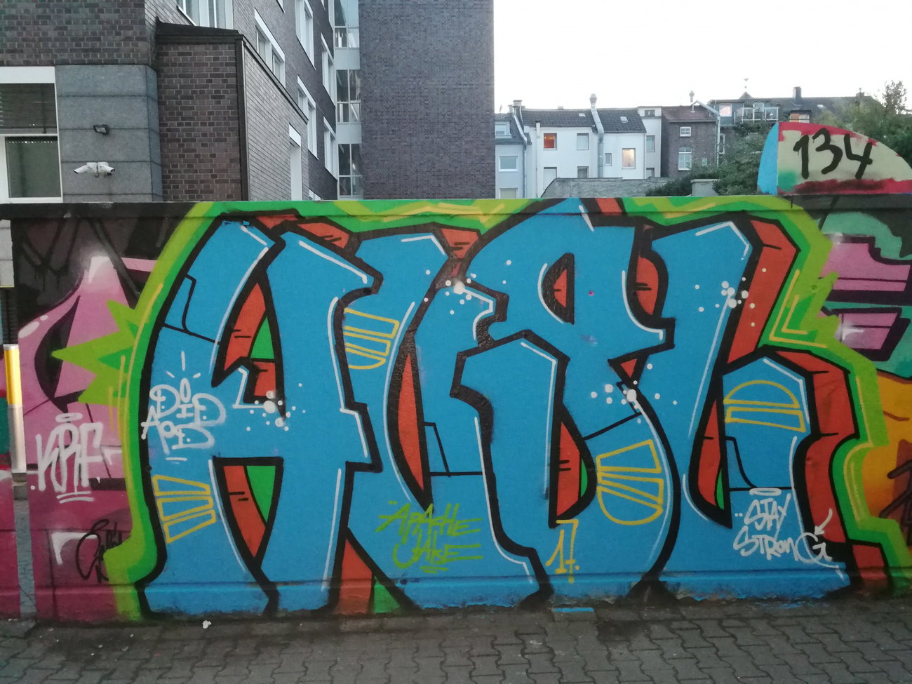 Graffiti Wall in Essen - Photo by Kico_one - Essen, Ruhrpott, NRW (2017)