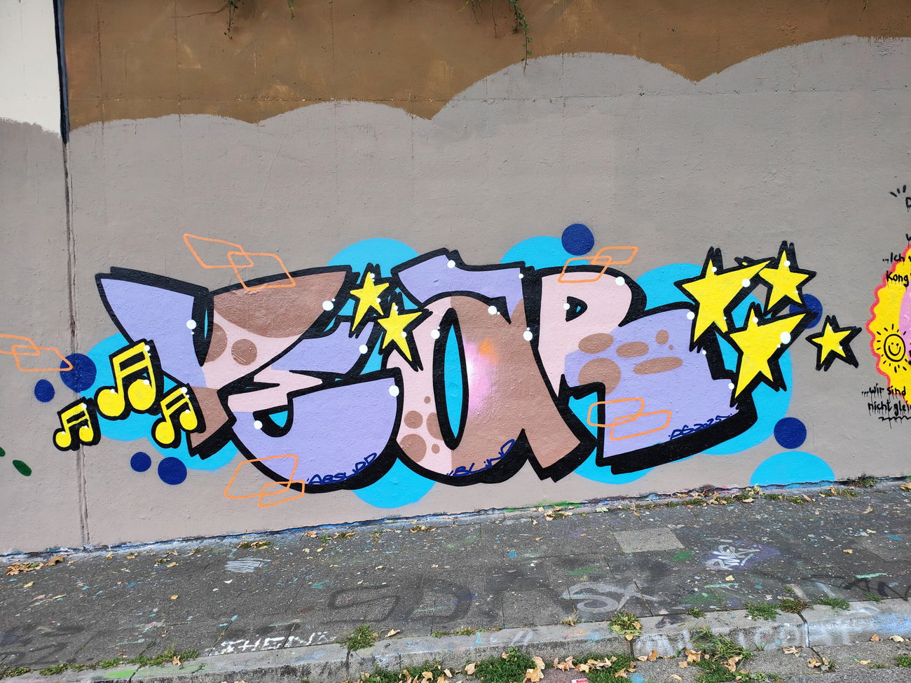 Graffiti Wall in Essen - Photo by Kico_one (2025)
