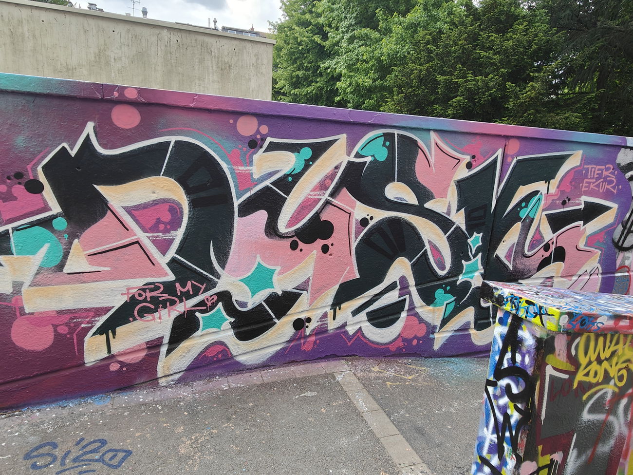 Graffiti Wall in Essen - Photo by Kico_one (2025)