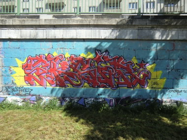 Graffiti Wall in Wien - Photo by Kico_one - Wien, Vienna, Austria