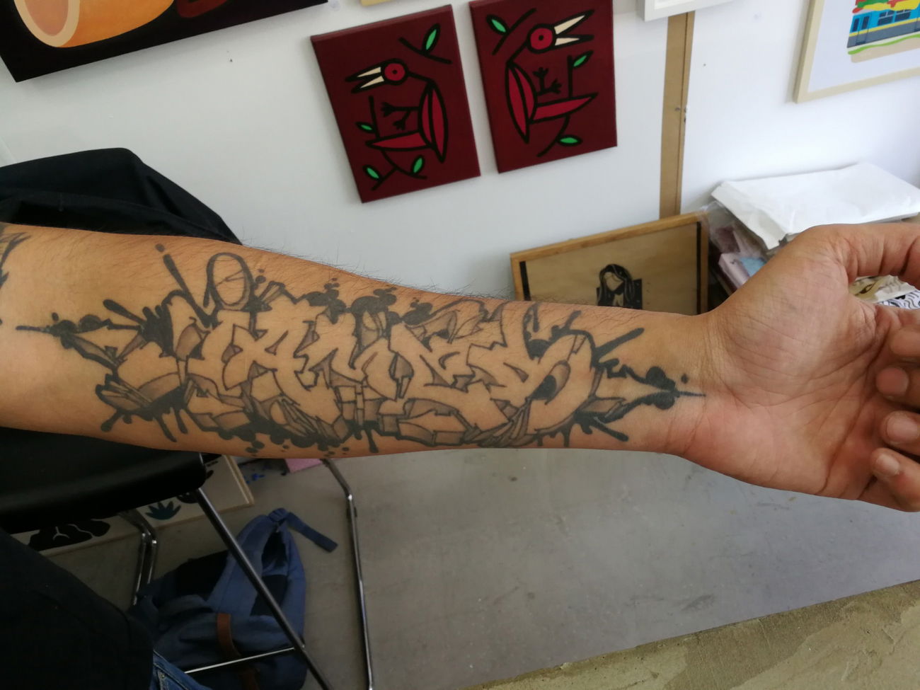 Graffiti Street Art in Rotterdam - Photo by Kico_one - Rotterdam, James, Tattoo