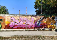 Graffiti Wall in Osijek - Photo by Kico_one (2025)