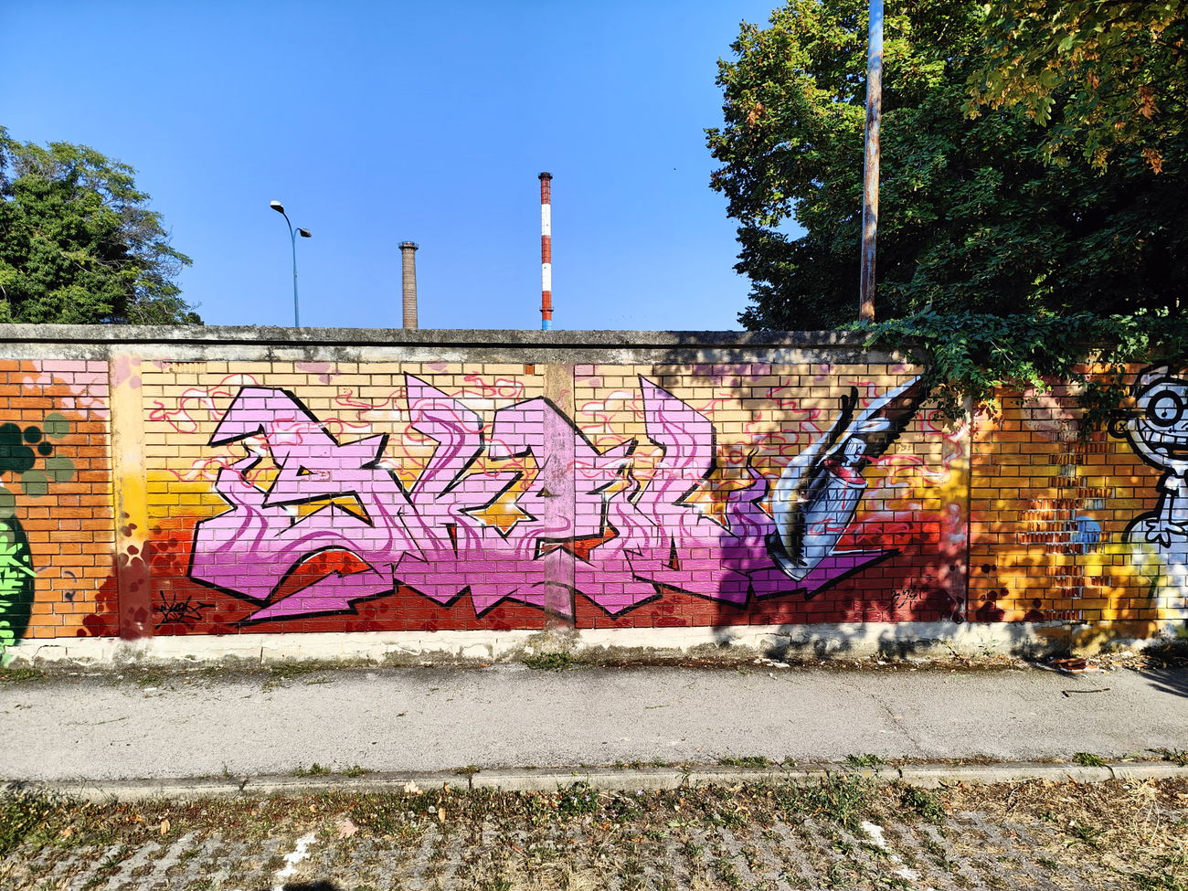 Graffiti Wall in Osijek - Photo by Kico_one (2025)