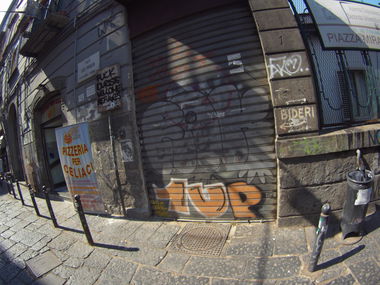 Graffiti Street Art in Napoli - Photo by Kico_one - Napoli, Italy, 1UP