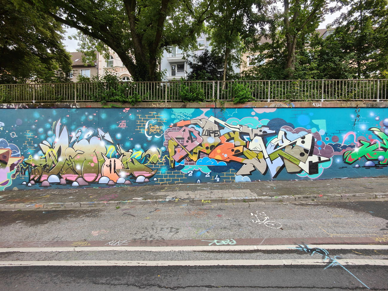 Graffiti Wall in Essen - Photo by Kico_one - Essen (2024)