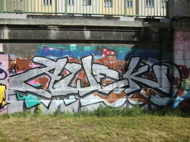 Graffiti Wall in Wien - Photo by Kico_one - Wien, Vienna, Austria