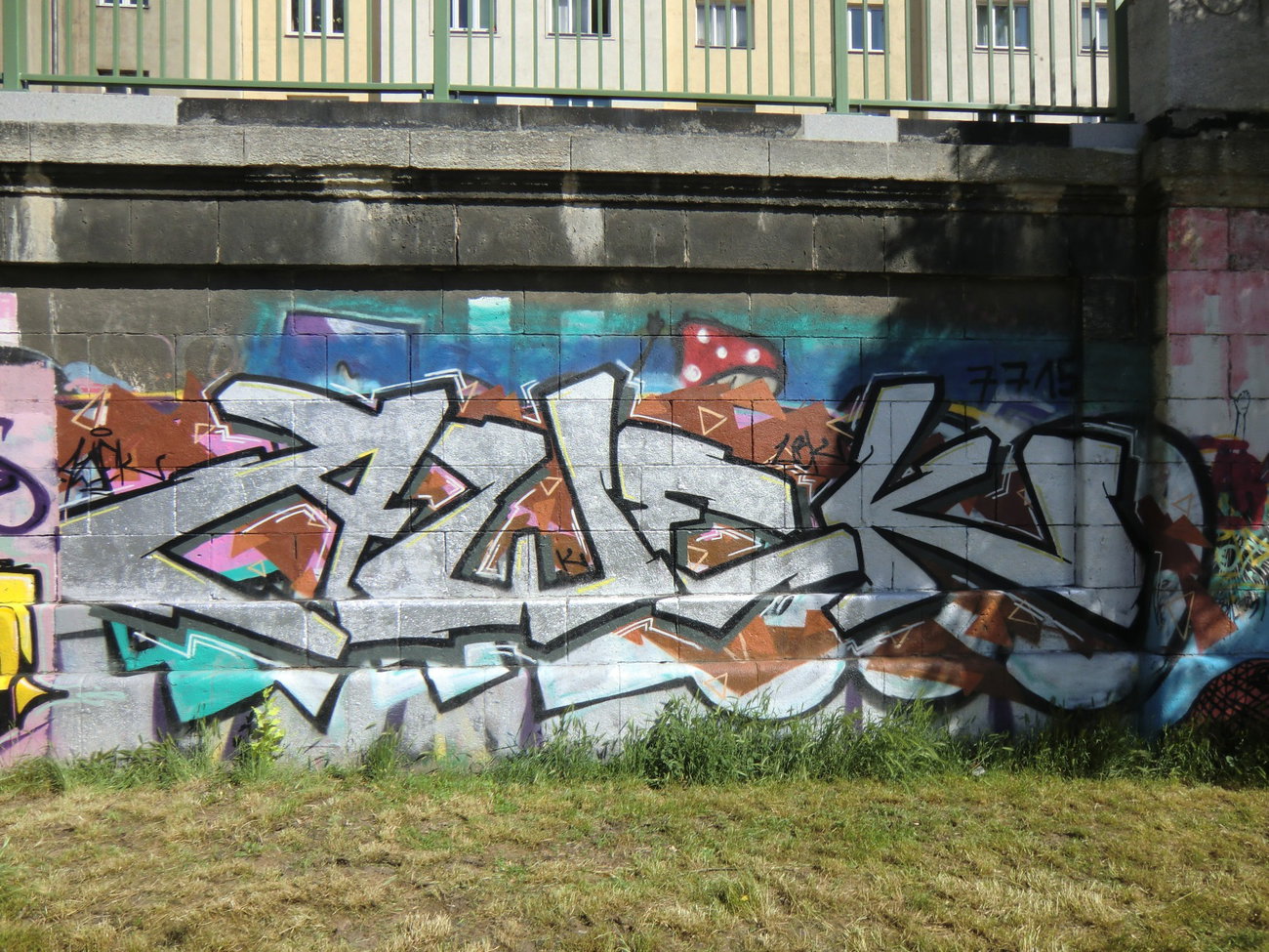 Graffiti Wall in Wien - Photo by Kico_one - Wien, Vienna, Austria