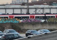 Graffiti Train in Essen - Photo by Kico_one (2025)
