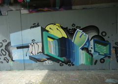 Graffiti Wall in Essen - Photo by Kico_one - Essen, NRW, Ruhrpott (2017)