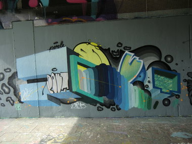Graffiti Wall in Essen - Photo by Kico_one - Essen, NRW, Ruhrpott (2017)