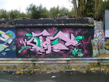Graffiti Wall in Essen - Photo by Kico_one - Essen, NRW, Ruhrpott (2017)