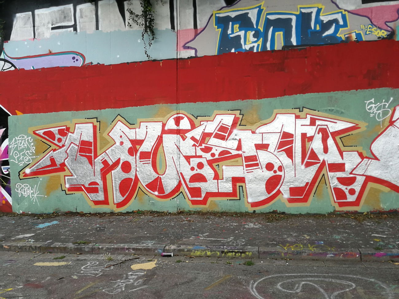 Graffiti Wall in Essen - Photo by Kico_one - Essen, NRW, Ruhrpott (2020)