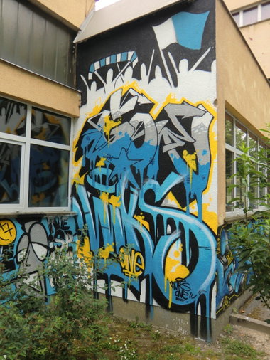 Graffiti Wall in Osijek - Photo by Kico_one - Osijek, Croatia, Hrvatska