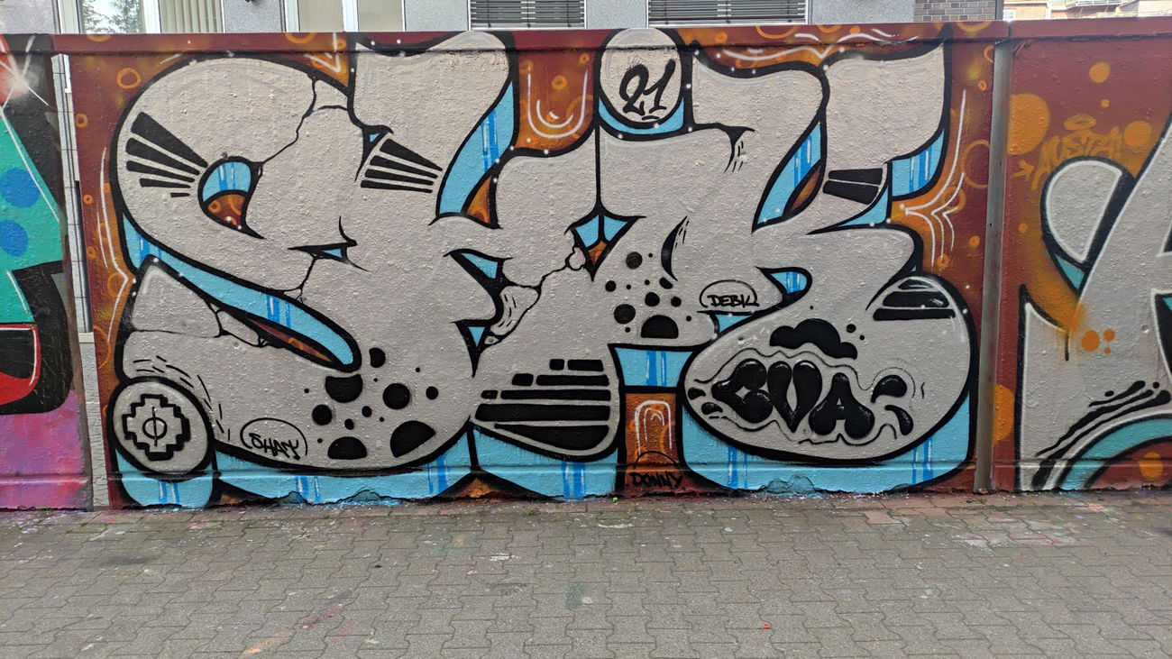 Graffiti Wall in Essen - Photo by Kico_one (2021)