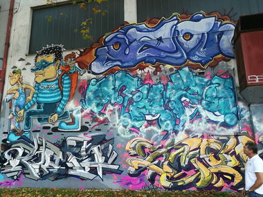 Graffiti Wall in Dachau - Photo by Kico_one - Dachau (2017)