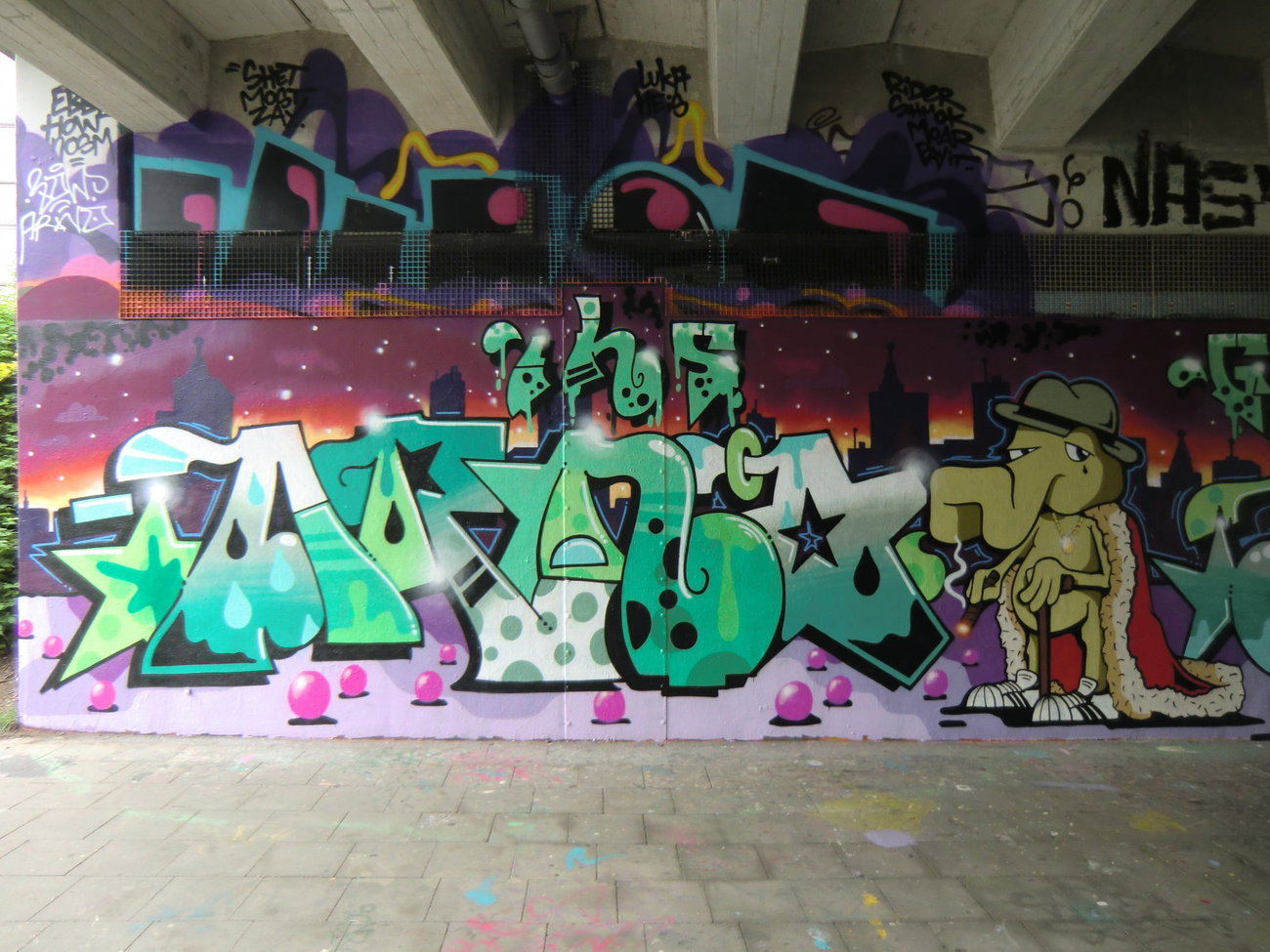 Graffiti Wall in Essen - Photo by Kico_one - Essen, NRW, Ruhrpott (2017)