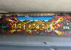 Graffiti Wall in Essen - Photo by Kico_one - Essen, Hafendampf, Endzeit (2015)