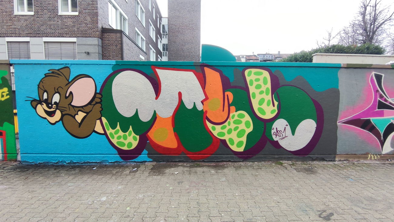 Graffiti Wall in Essen - Photo by Kico_one (2021)