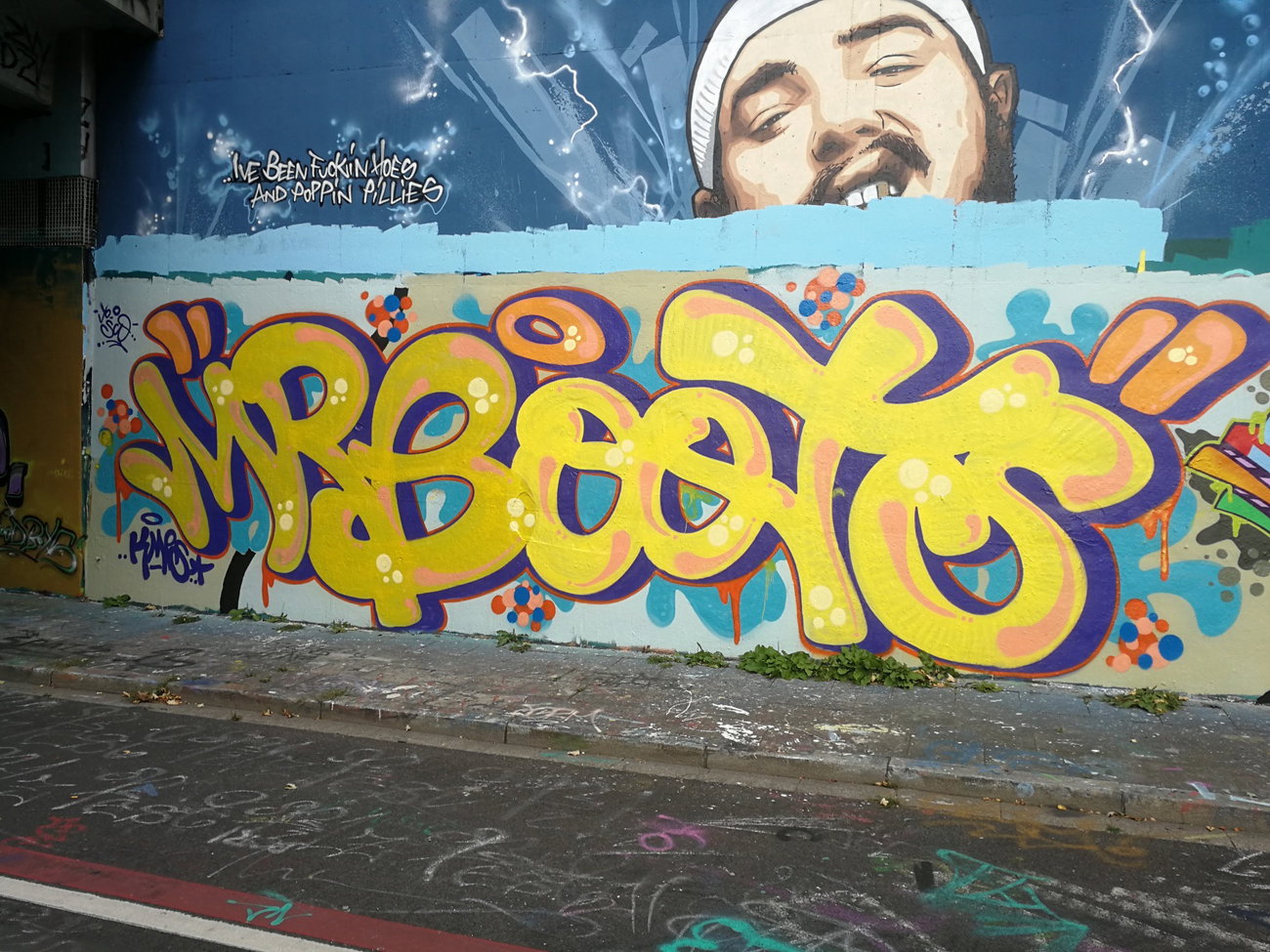 Graffiti Wall in Essen - Photo by Kico_one - Essen, Ruhrpott, MrBoots (2018)