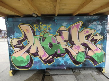 Graffiti Wall in Amsterdam - Photo by Kico_one - Amsterdam, Netherlands, Moek