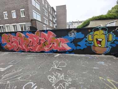 Graffiti Wall in Essen - Photo by Kico_one - Essen, Bres, PAbo (2024)