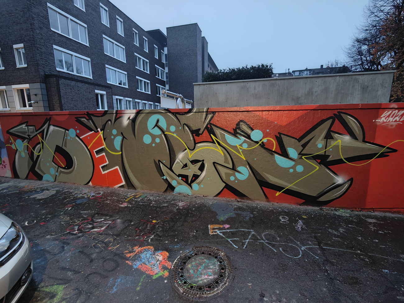 Graffiti Wall in Essen - Photo by Kico_one - Essen, Demon (2025)
