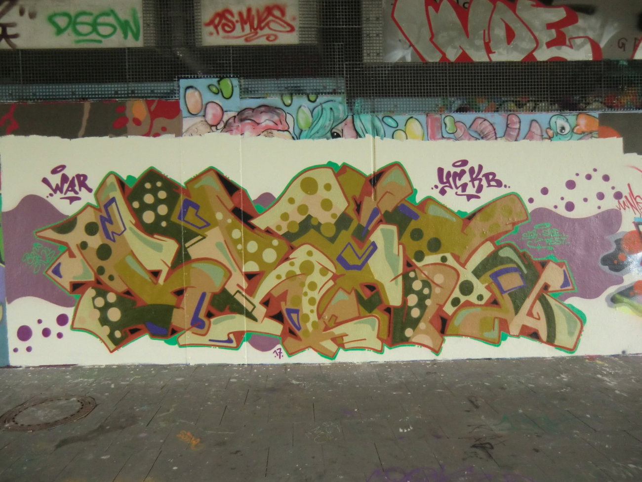 Graffiti Wall in Essen - Photo by Kico_one - Essen, NRW, Ruhrpott (2017)