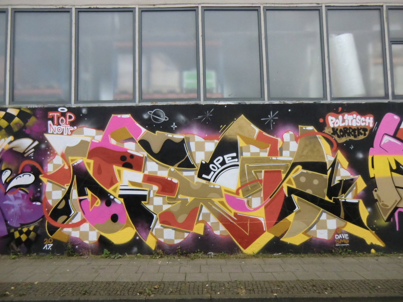 Graffiti Wall in Essen - Photo by Kico_one - Essen, NRW, Ruhrpott (2017)