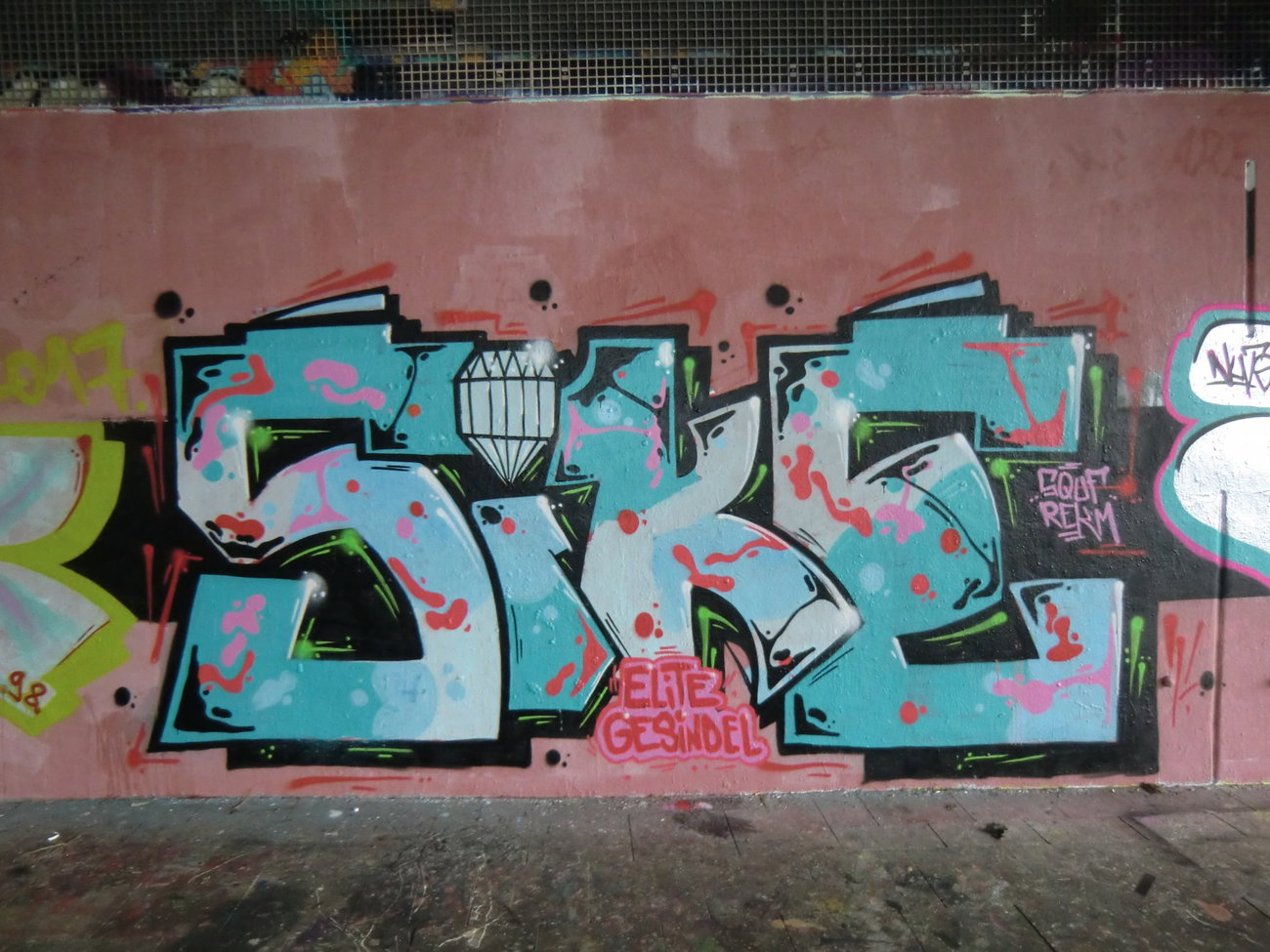 Graffiti Wall in Essen - Photo by Kico_one - Essen, Nrw, Ruhrpott (2016)